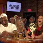 Katie Nolan (right) hosted Garbage Time on FOX Sports 1 at the White Horse Tavern in Allston in Sept. 2015.
